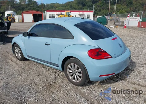 2015 Volkswagen Beetle 1.8T Fleet Edition из США, поврежденный, VIN 3VWF17AT7FM644560